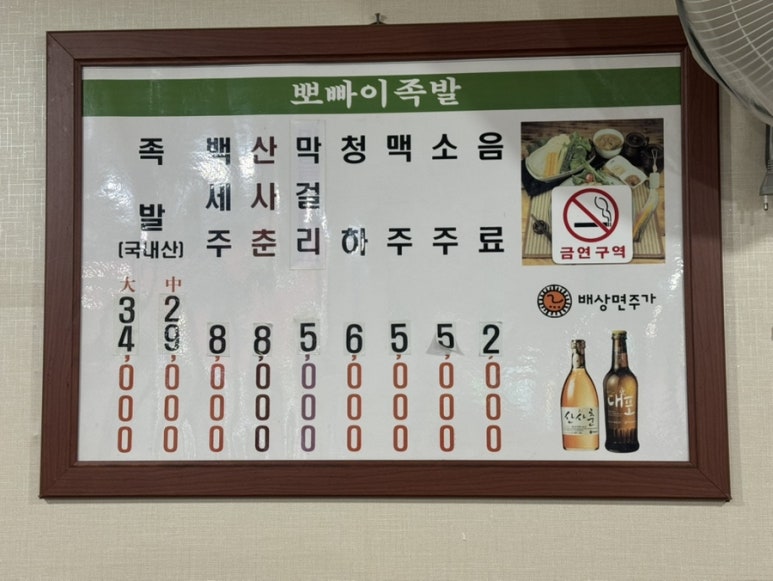 뽀빠이족발 이미지
