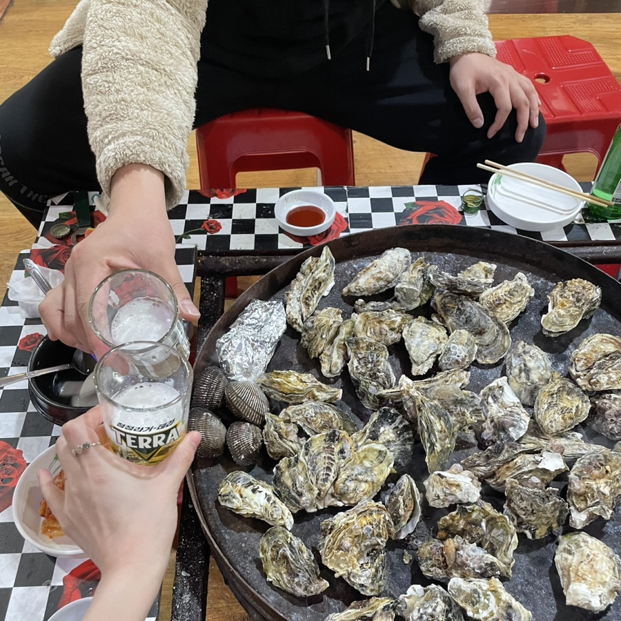 이조자연석돌구이 이미지