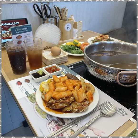 샤브올데이 아산탕정점 이미지