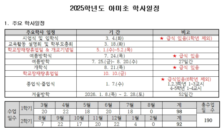 아미초등학교 이미지