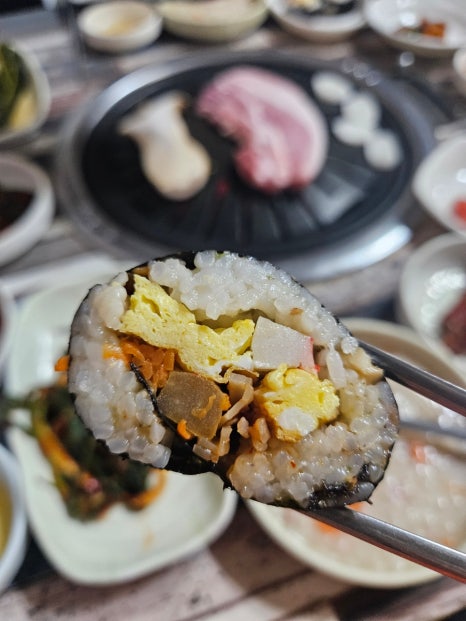 웰빙통김밥 이미지