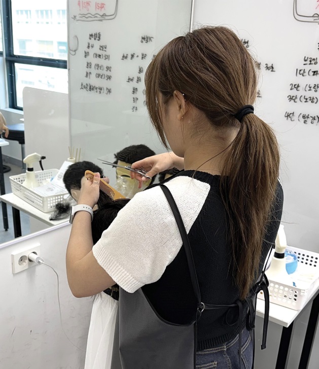 썰 헤어 이미지