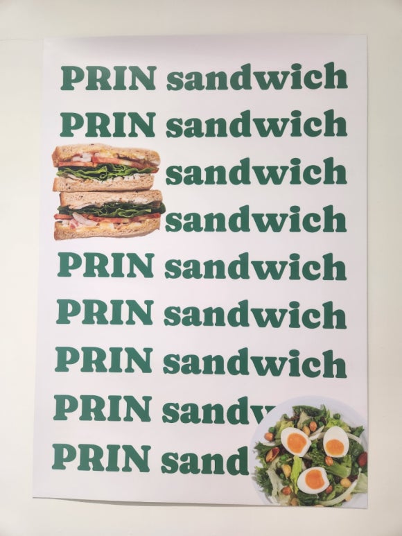 프린샌드위치(prin sandwich) 이미지