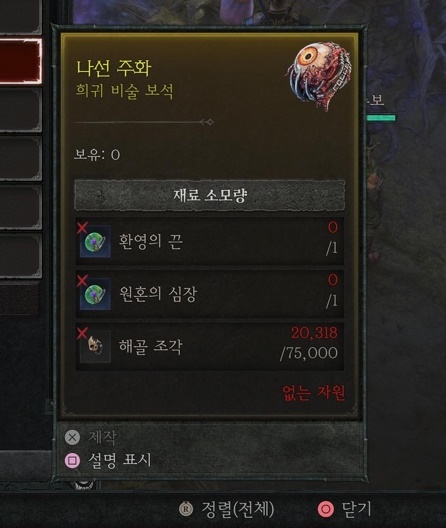 원혼술 이미지