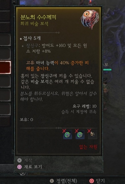 원혼술 이미지