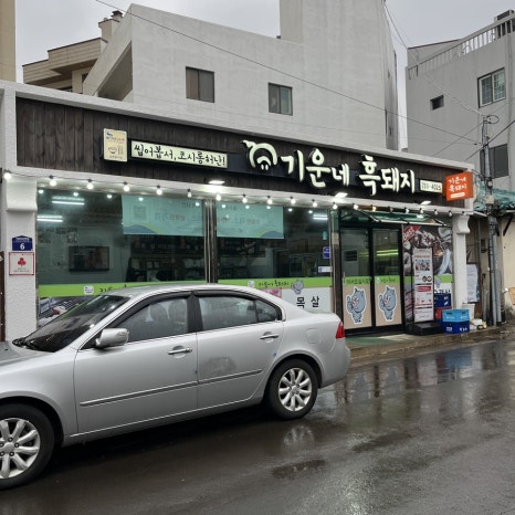 기운네흑돼지 이미지