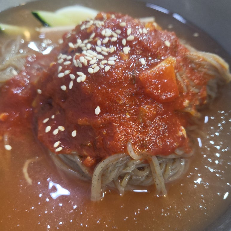 백령냉면 이미지