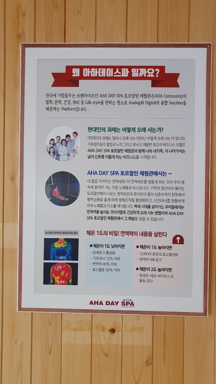 아하데이스파토르말린저온체험관 이미지