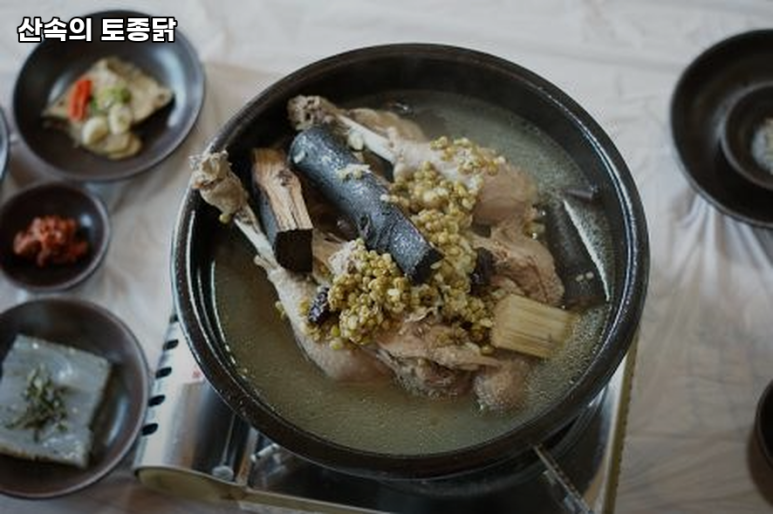 산속에토종닭 이미지