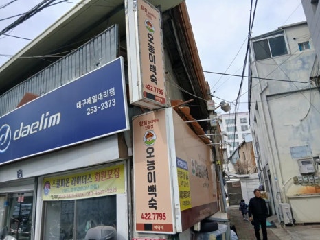 오능이백숙 이미지