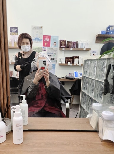 태후사랑머리염색두피 이미지