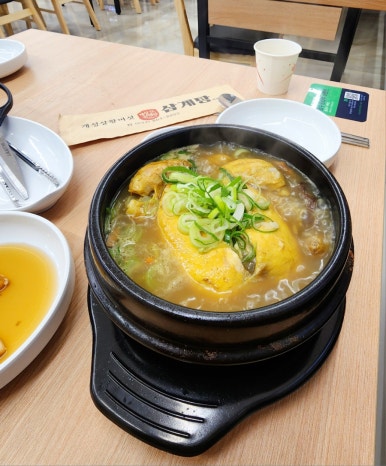초석잠상황버섯삼계탕 이미지