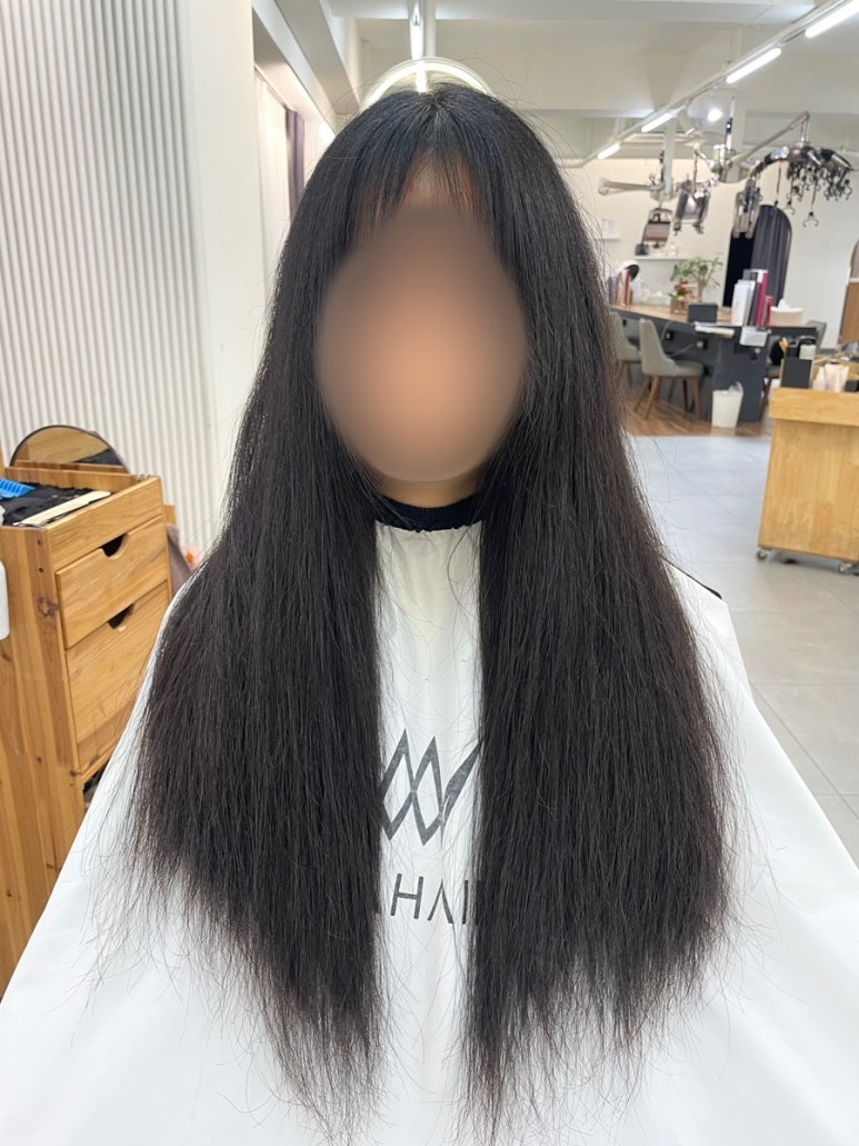 규리헤어라인 이미지