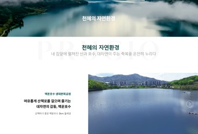 백운산숲속의아침 이미지