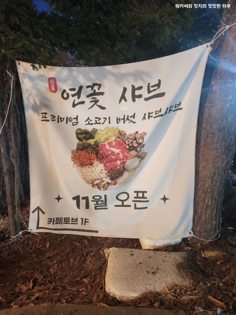 카페토브, 연꽃샤브 이미지