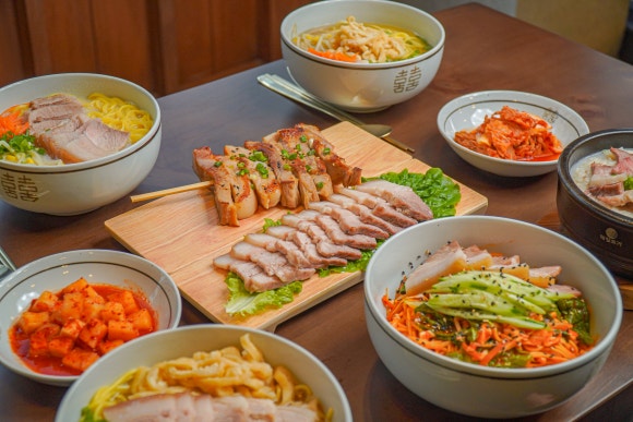 장수멸치국수 이미지