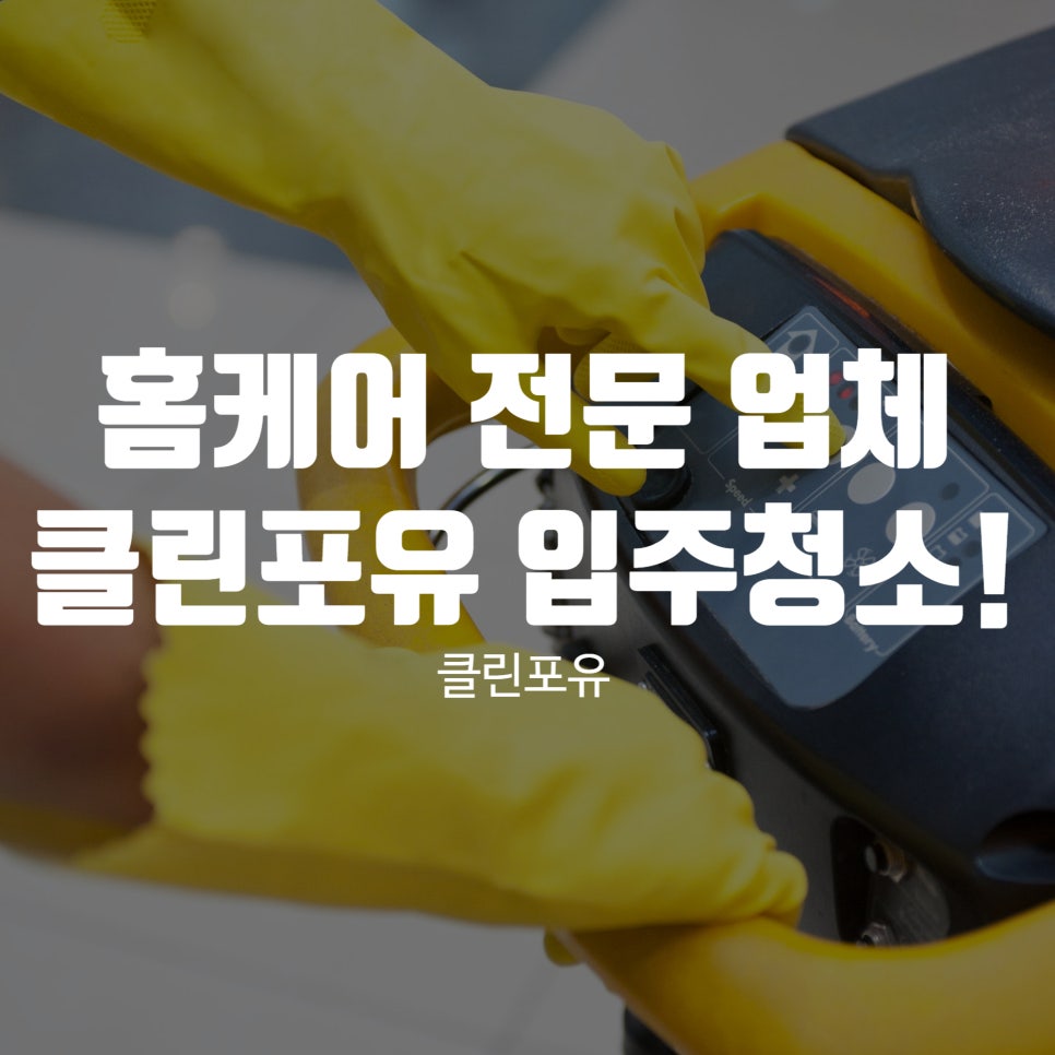 클린포유 이미지