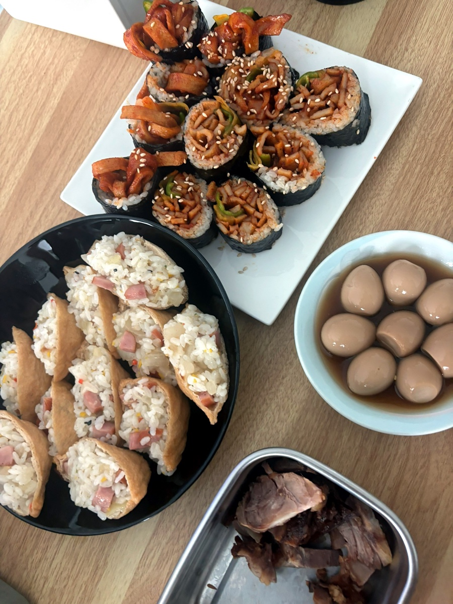 포리김밥 이미지