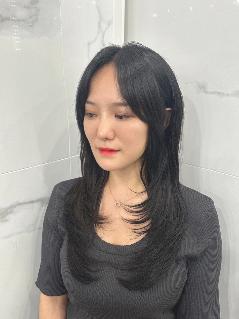 빛나는 헤어 이미지