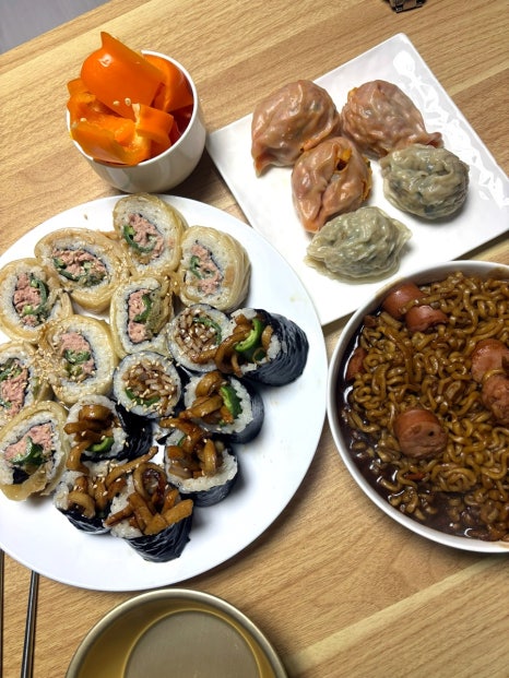 포리김밥 이미지