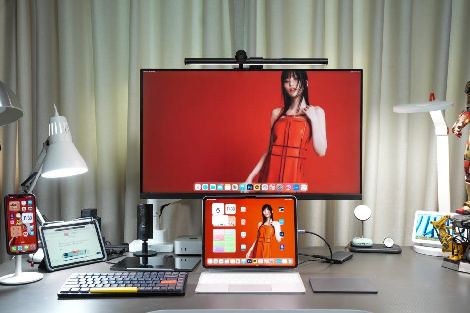 베이직기어 ‘8K 울트라 하이스피드 HDMI 2.1 케이블’ 닌텐도 스위치 연결과 아이패드 프로 듀얼 모니터 연결 이미지 6