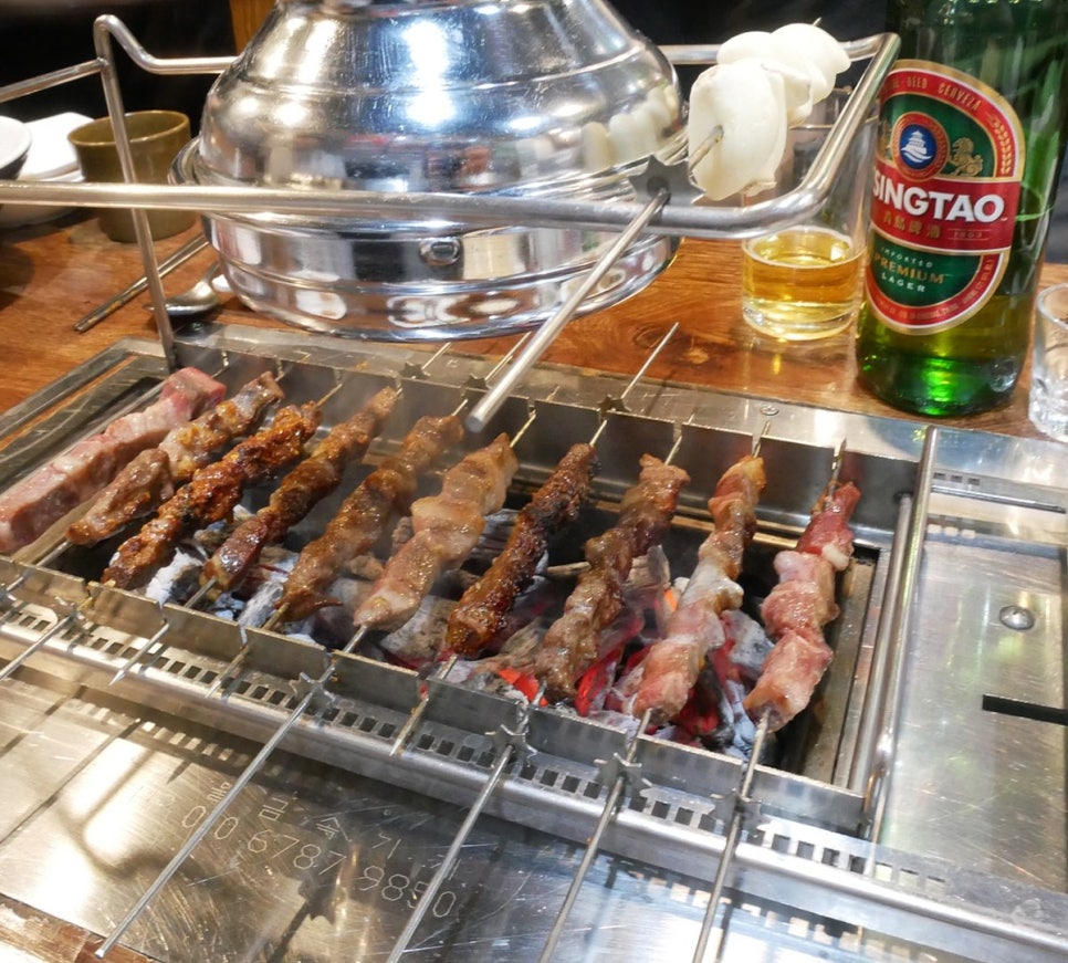 양꼬치앤칭따오 이미지