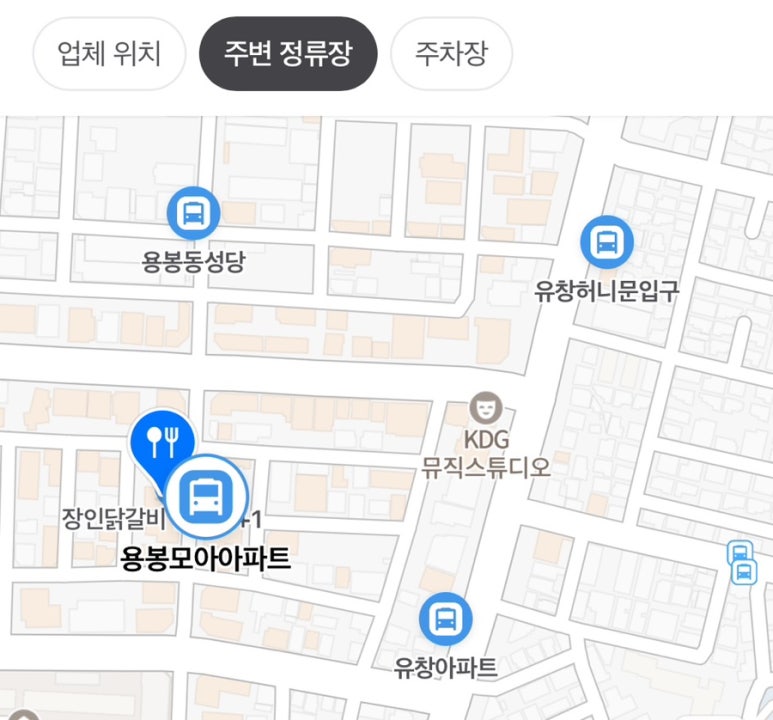 장인닭갈비용봉점 이미지