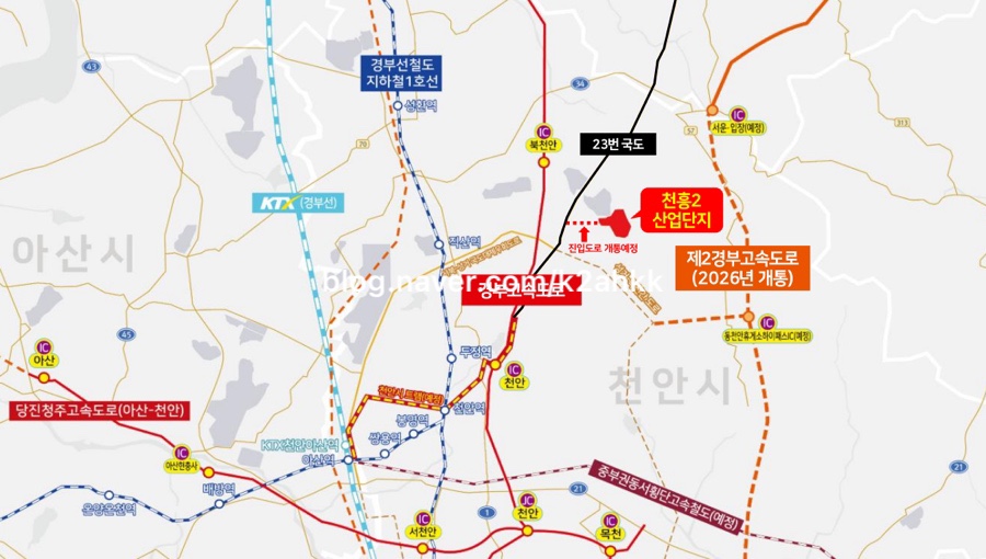 천흥산업단지내 이미지