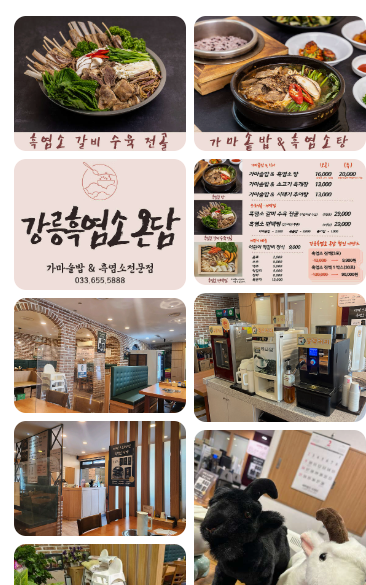 강릉흑염소온담 이미지