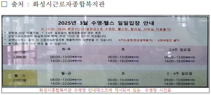 화성시근로자종합복지관 이미지