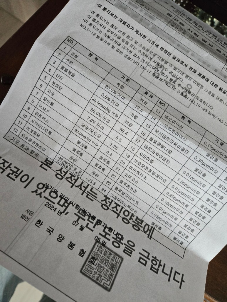 정직양봉 이미지