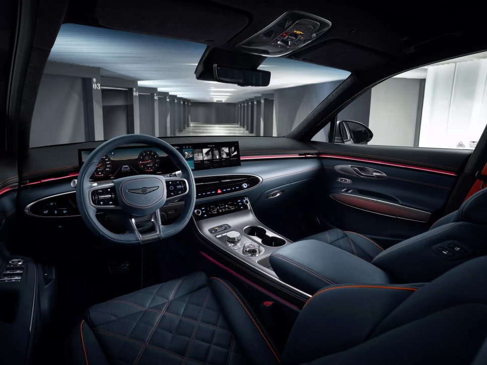 2026 제네시스 GV70 중형 럭셔리 SUV "BMW X3, 벤츠 GLC, 아우디 Q5, 렉서스 RX의 경쟁자" 이미지 11