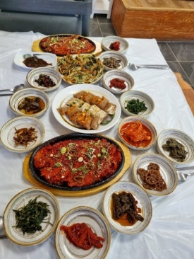 진부령황태마을 이미지