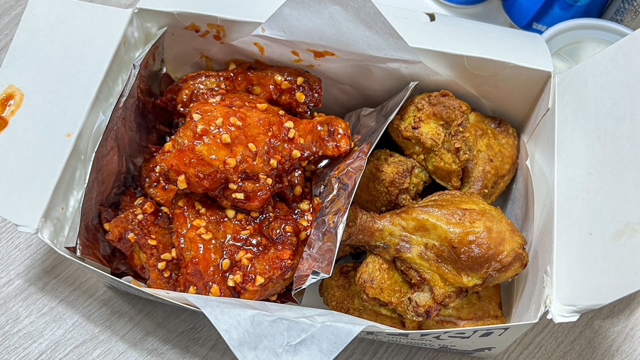 아빠가만든 치킨 이미지