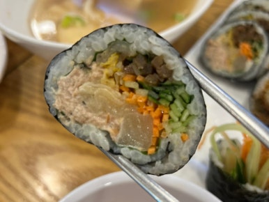 얌샘김밥 이미지