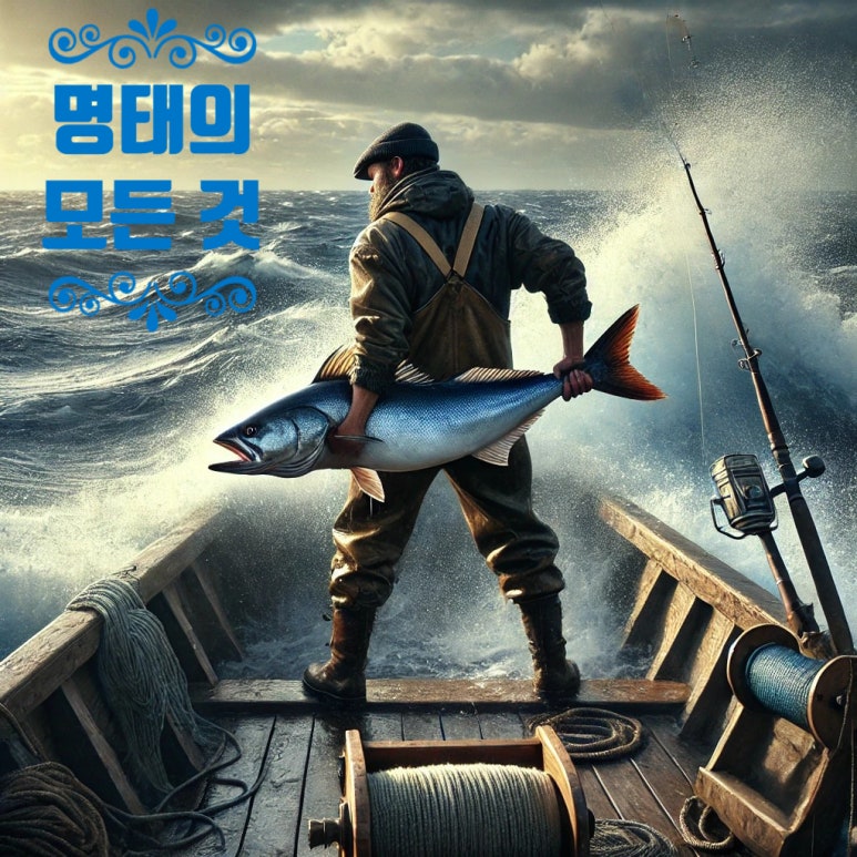 명태잡는어부 이미지