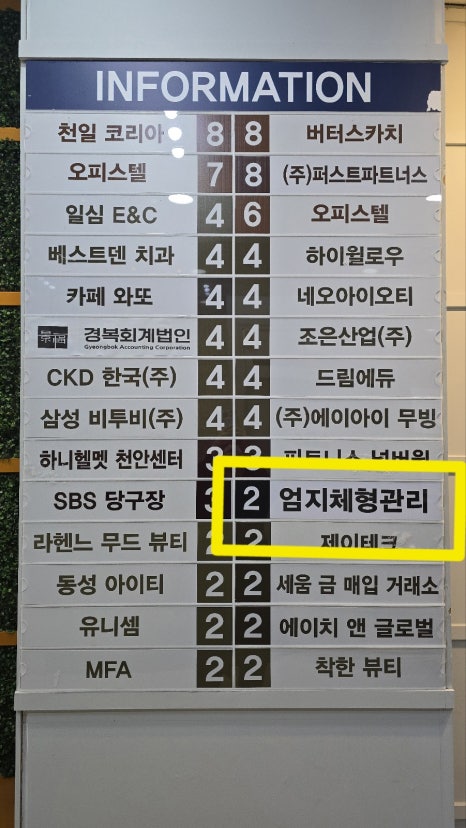 엄지체형관리 이미지