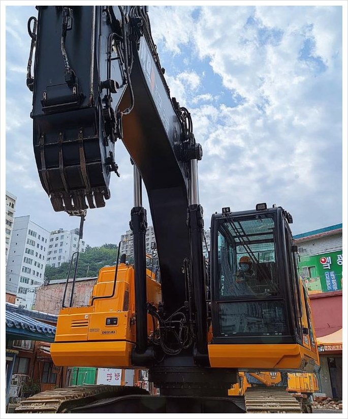 건설중기 이미지