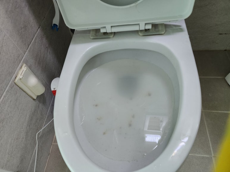 변기막힘 이미지