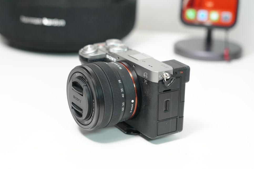 소니 카메라 A7C2 렌즈  FE 2.8/24-70 GM렌즈에 반도 카메라필터 사용해보니 - '82mm URTH UV필터 리뷰' 이미지 4