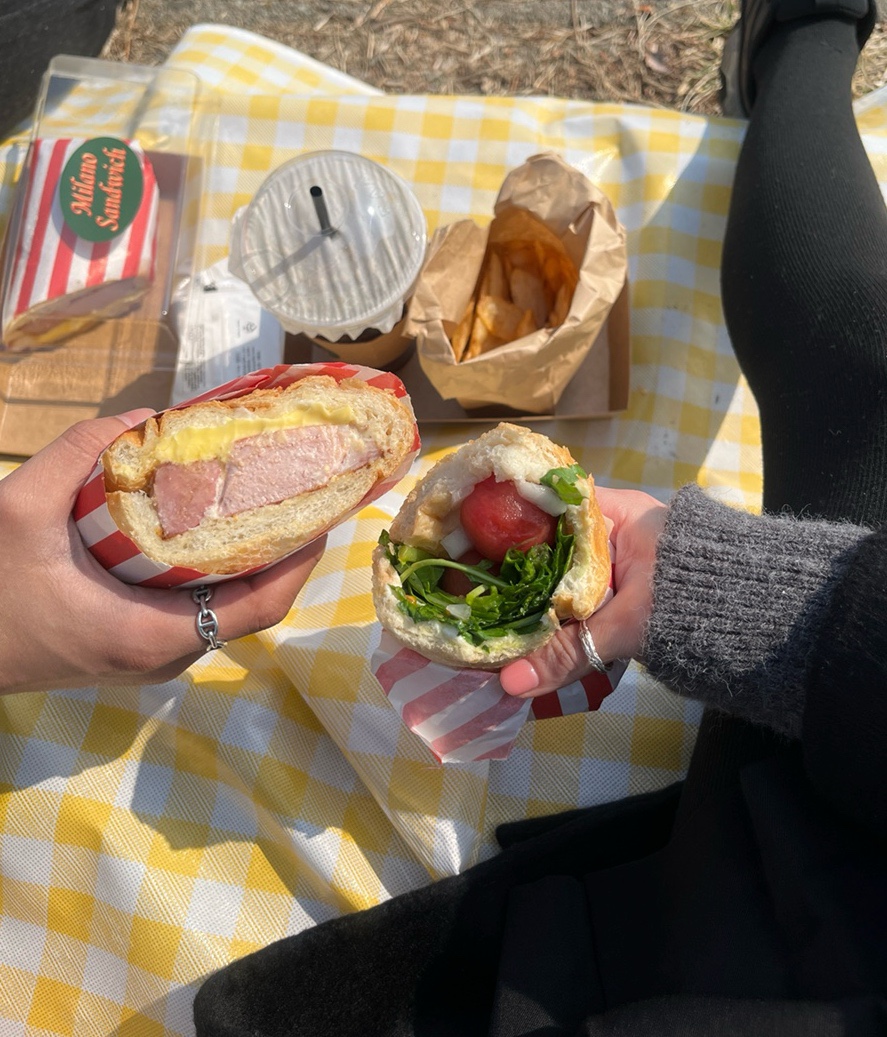 밀라노 샌드위치 이미지