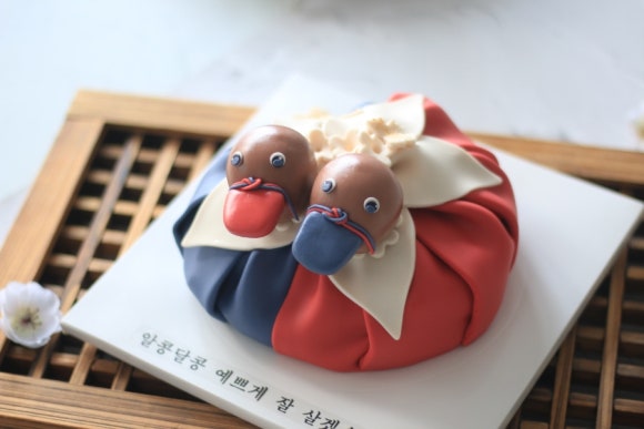 원앙떡 이미지
