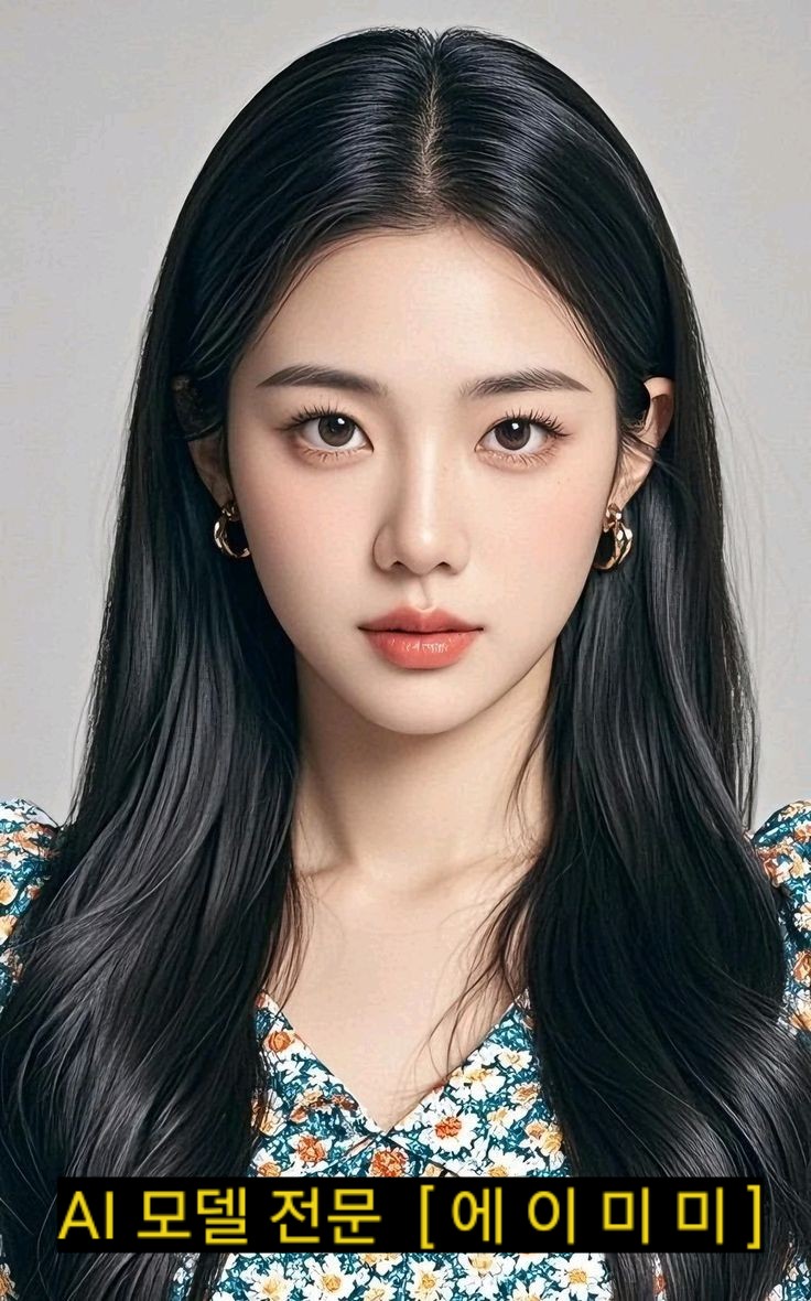 헤어모델 이미지