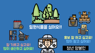 청년의 꿀 이미지
