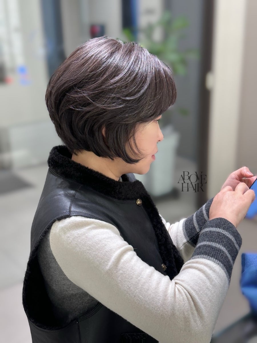 머리염색 이미지
