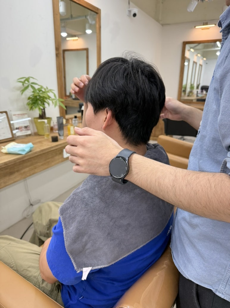 크롱헤어 이미지