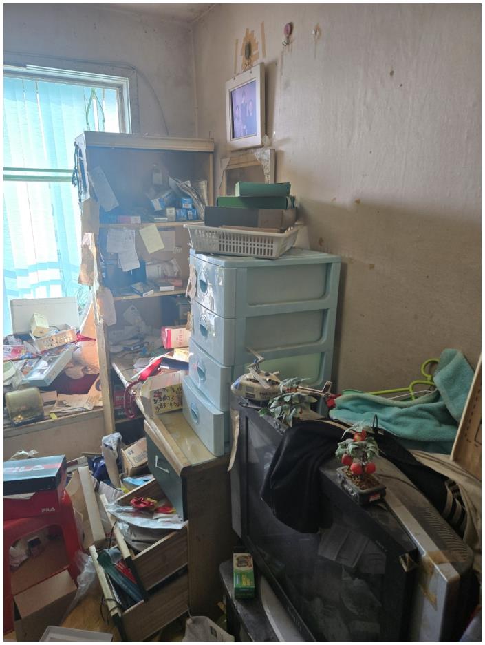 쓰레기집청소 이미지