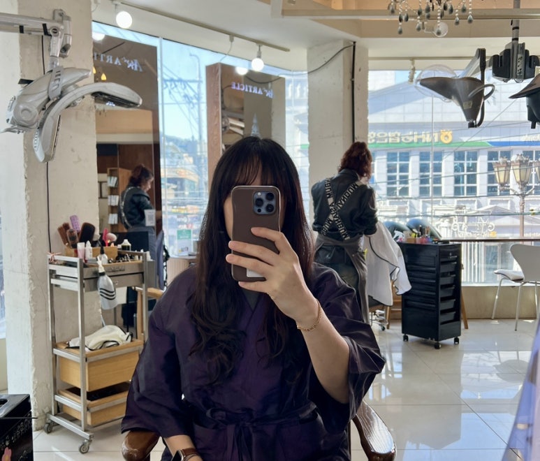 펌매직헤어 이미지