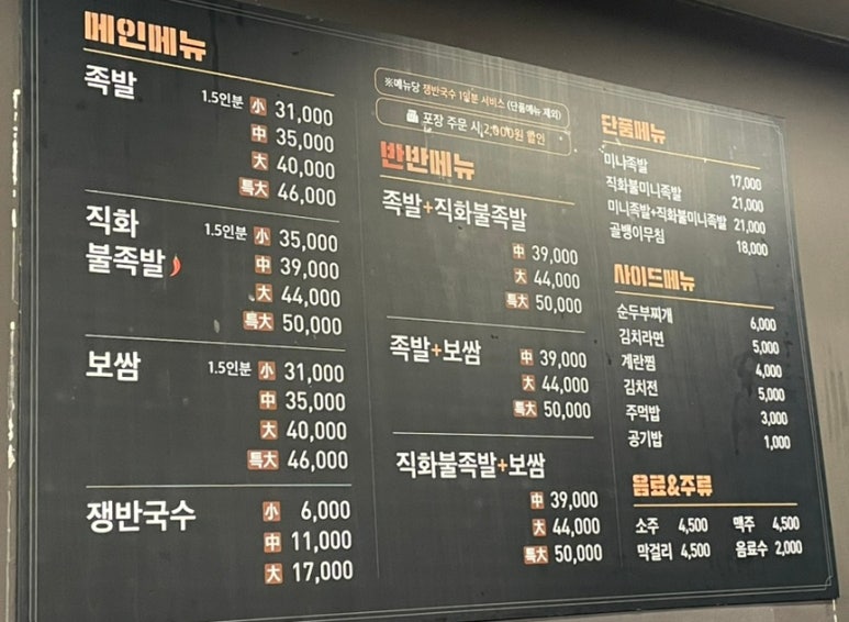 흥부왕족발 이미지