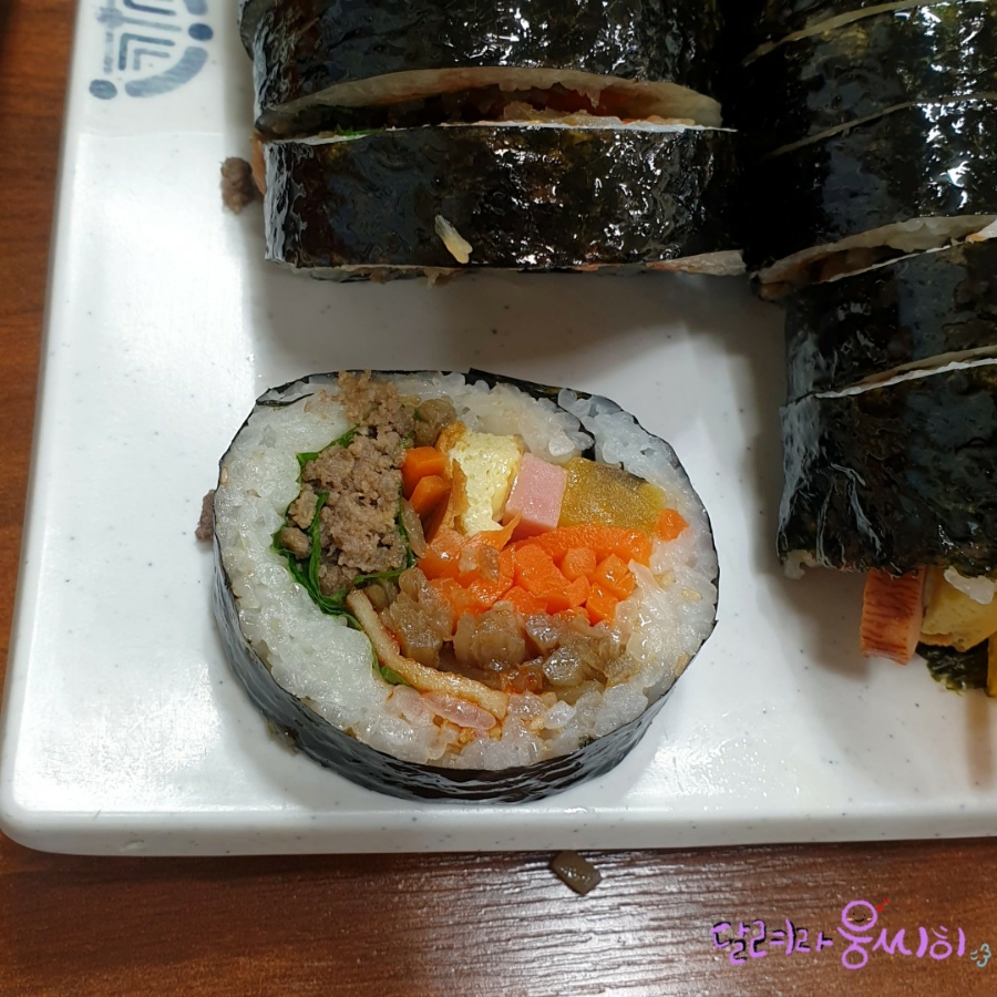 교보김밥 이미지